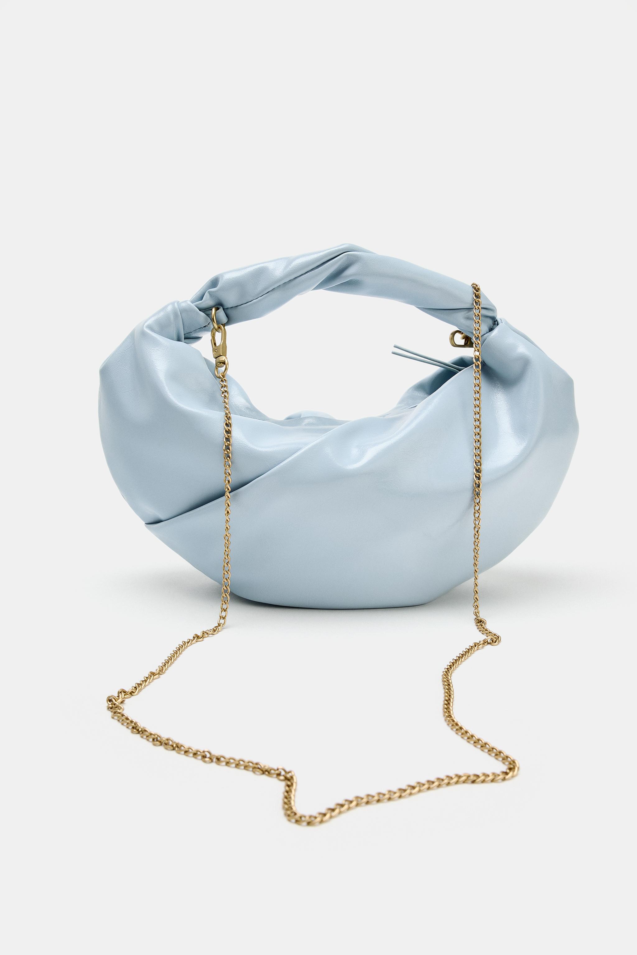 RUCHED HANDBAG
